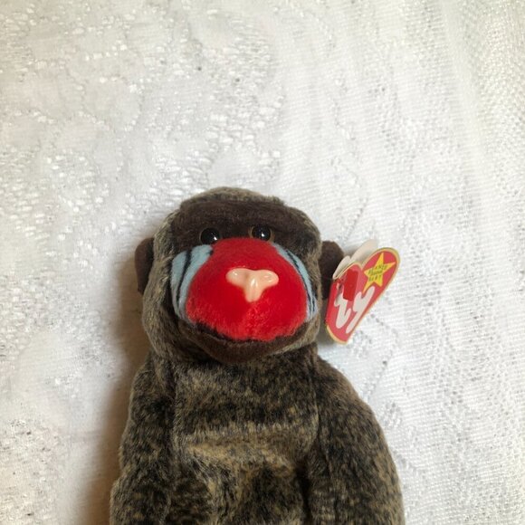 Ty Beanie Baby Cheeks Vintage 1999 RARE TAG! - Picture 3 of 7